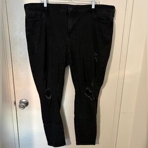 Old Navy Women's Black Skinny Jeans